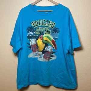 Toucans beach bum ale shirt